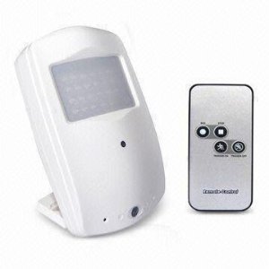 motion sensor light camera recorder