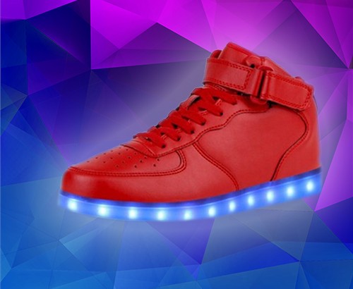 led buty świecące GLUWY