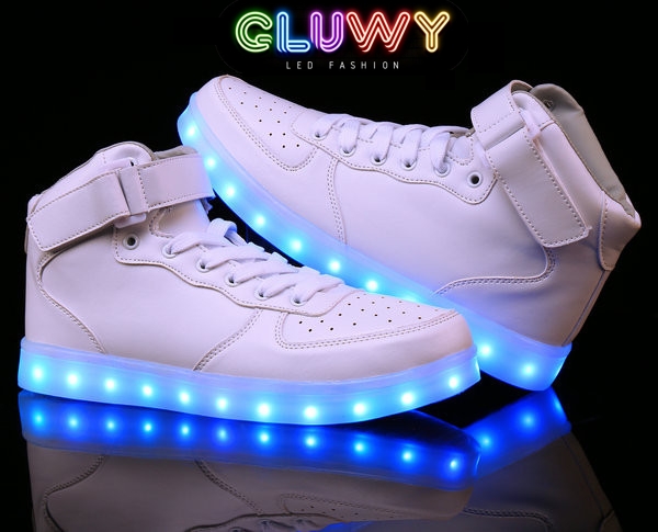 Scarpe per Sport, Scarpe a LED, Scarpe da Ballo Scarpe Luminose per Donna