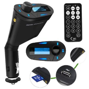 自動車用FMトランスミッター+ SDカード用USB +スロット | Cool Mania