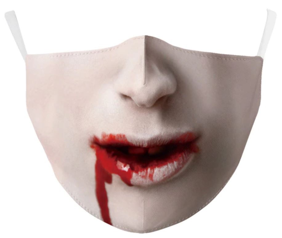 VAMPIRE - koruyucu yüz maskesi% 100 polyester | Cool Mania