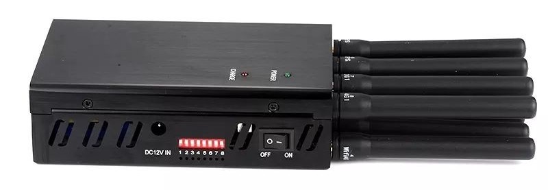 携帯電話信号ジャマー - GSM Wi-Fiブロッカー 8アンテナ 4G/3G/2G/5Gを