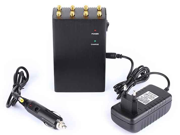 携帯電話信号ジャマー - GSM Wi-Fiブロッカー 8アンテナ 4G/3G/2G/5Gを