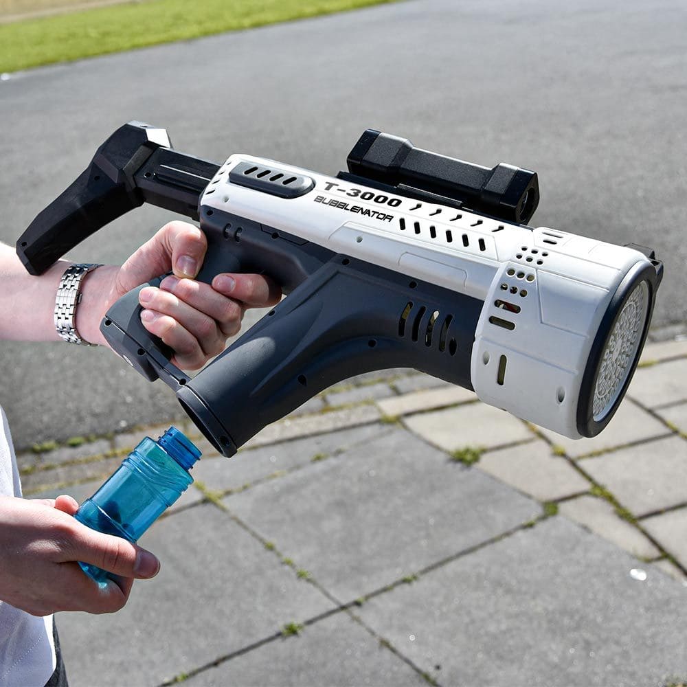 LEDライト付き電動バブルガンマシン - バブルガン T-3000 Bubblenator