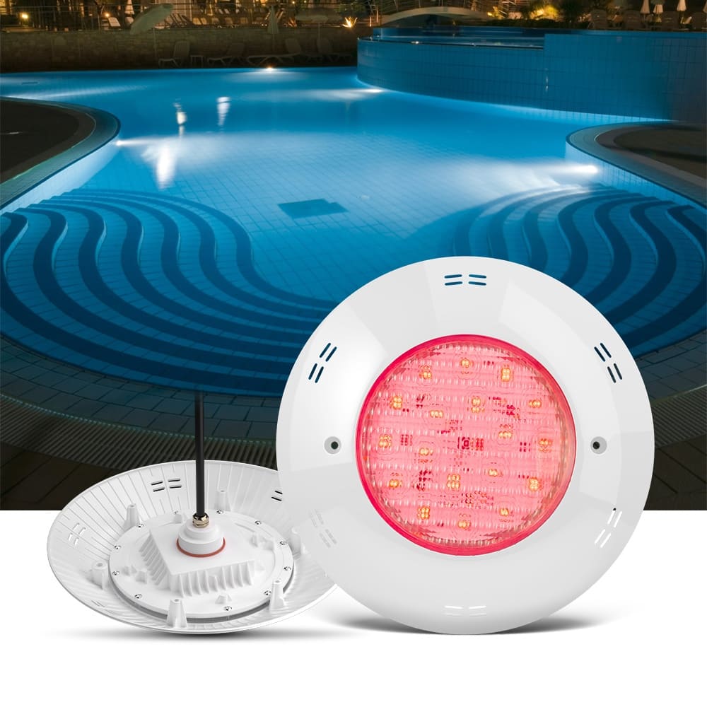 Havuz ışığı - IP68 havuz aydınlatması ile RGB LED renkli su