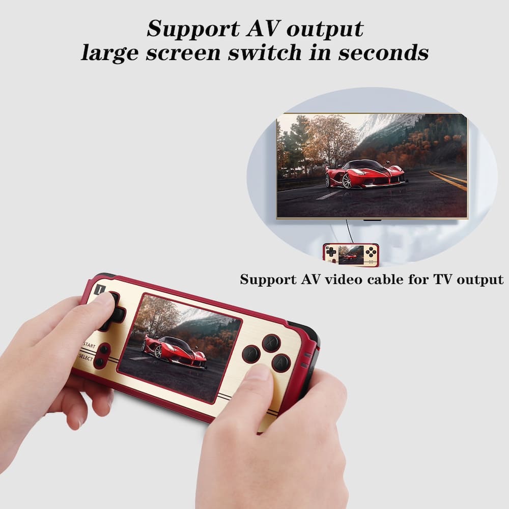 テレビ用子供用ハンドヘルドゲームコンソール - ミニキッズポータブル