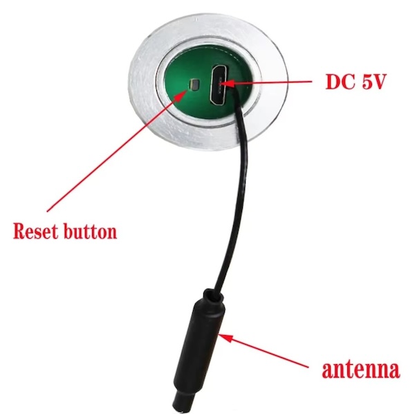 のぞき穴カメラ - アパートのドア用リングドアのぞき穴カメラ - Wifi