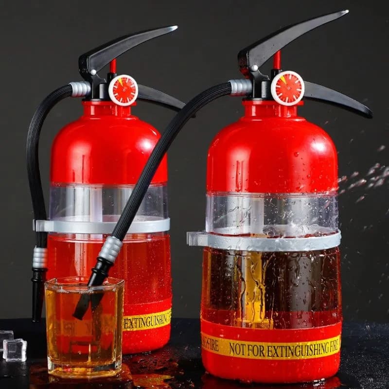 パーティードリンクディスペンサー飲料 - 消火器 1.5 L | Cool Mania