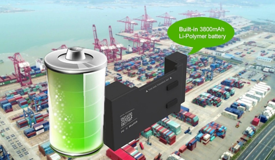 GPS tracking device - container tracker with 3800mAh battery + IP66 ...