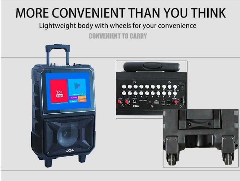 カラオケ システム ホーム パーティー セット - 40W スピーカー + 14