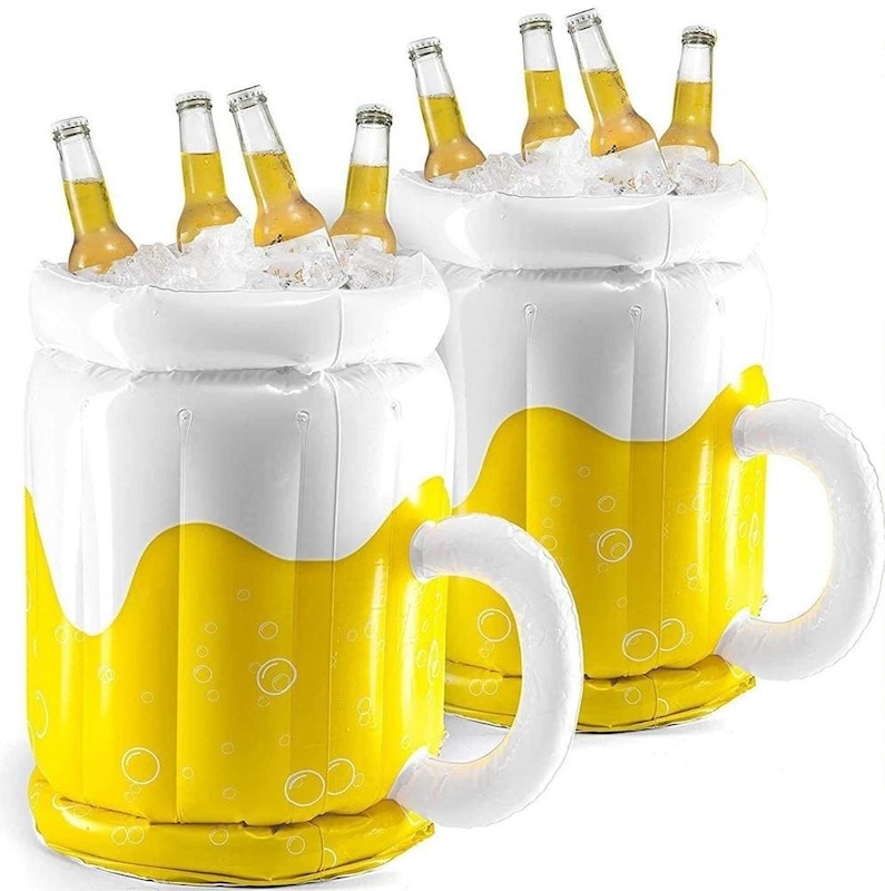 インフレータブル飲料クーラービールジョッキ - 膨らませるビール