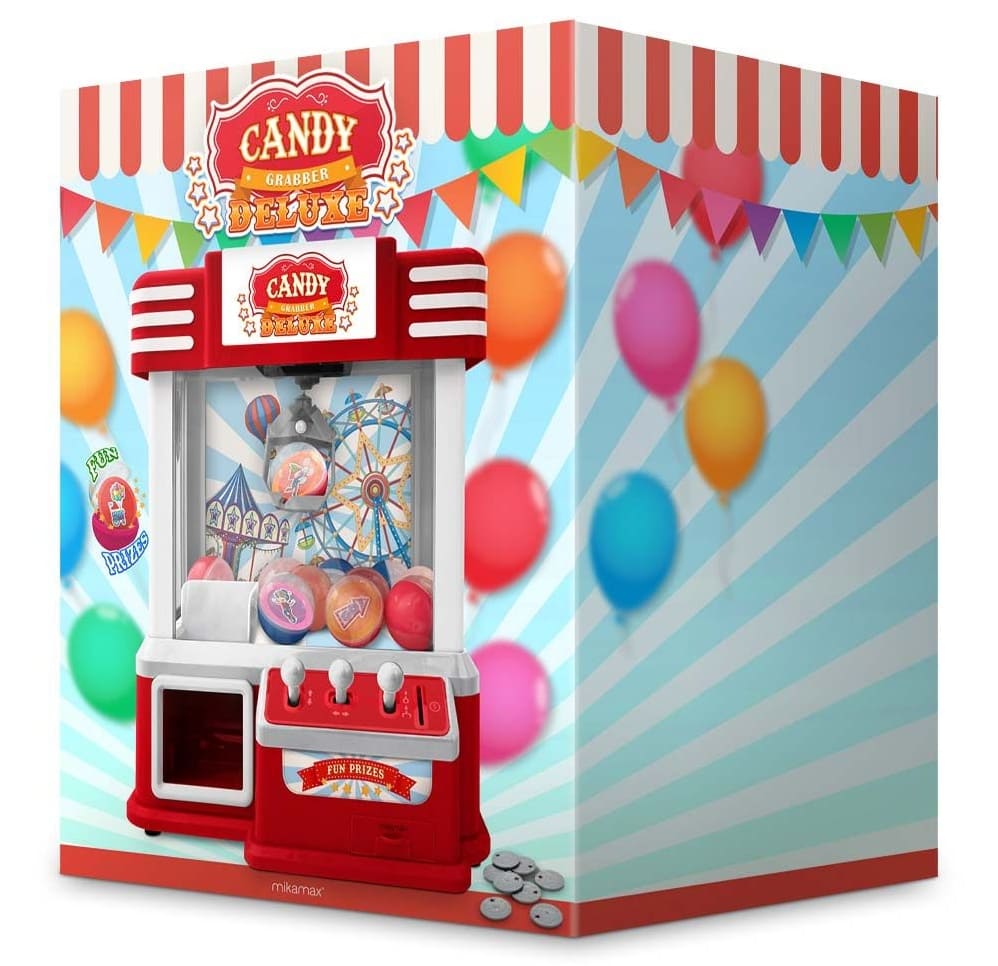 Şekerleme makinesi - CANDY GRABBER DELUXE 10x eğlenceli ödüllerle