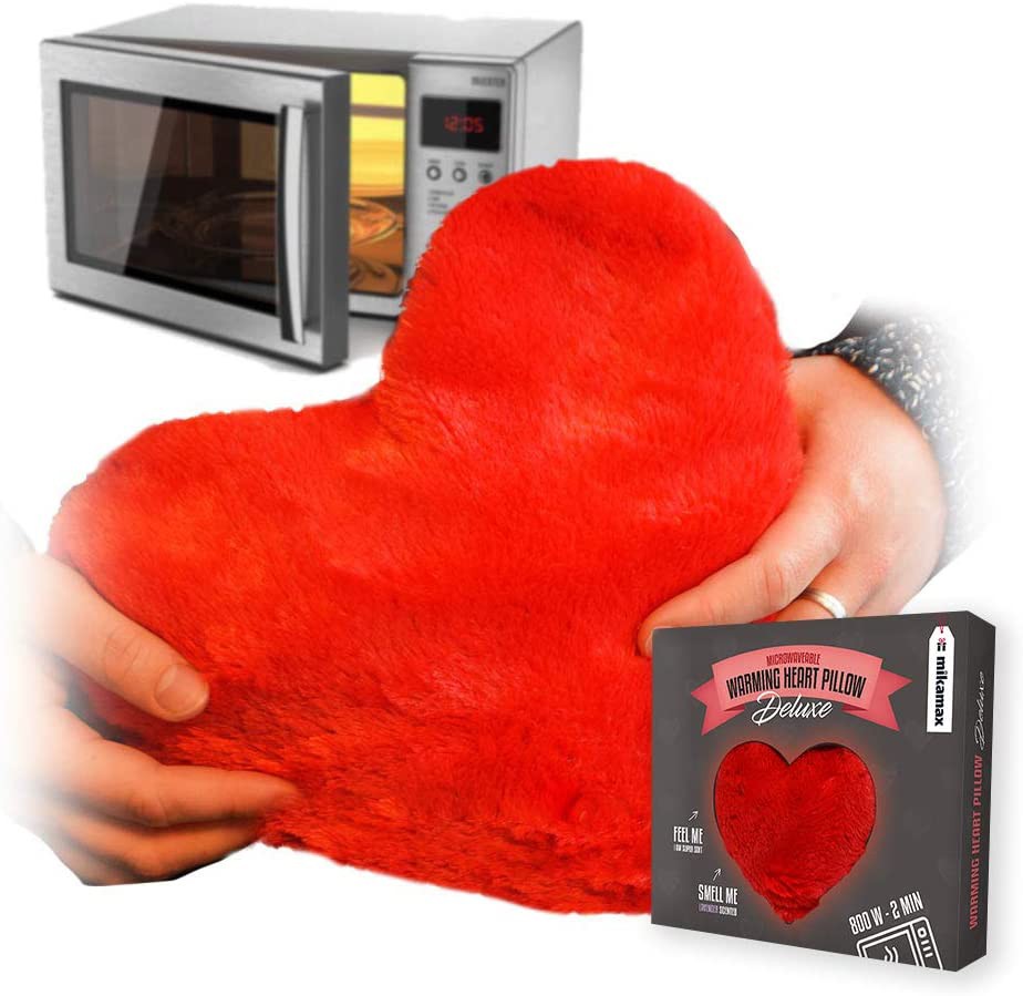Cutter Riscaldato Cuscino a cuore riscaldato - cuscino riscaldante di peluche | Cool Mania