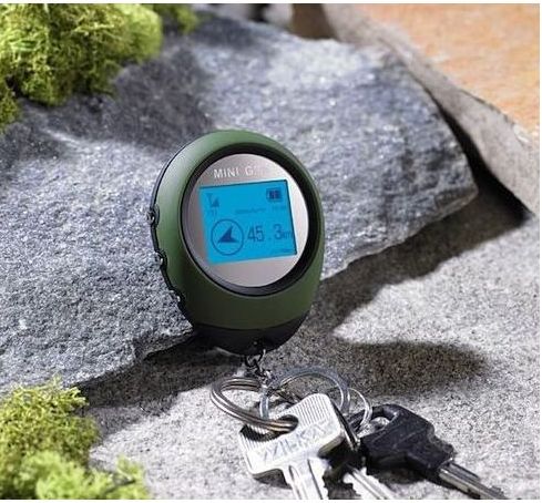 キーチェーン ロケーター - 1.5 インチ ディスプレイ付きのミニ GPS キーチェーン ロケーター - 1.5 インチ ディスプレイ付きのミニ GPS