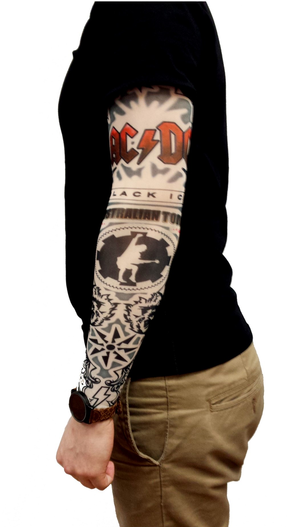 Tattoo sleeve - AC / DC | Cool Mania