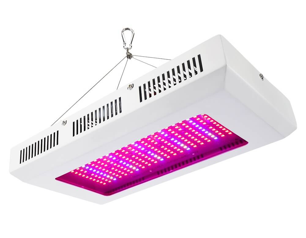 Hydroponic growing - High Power LED panel with full spectrum 300W ...