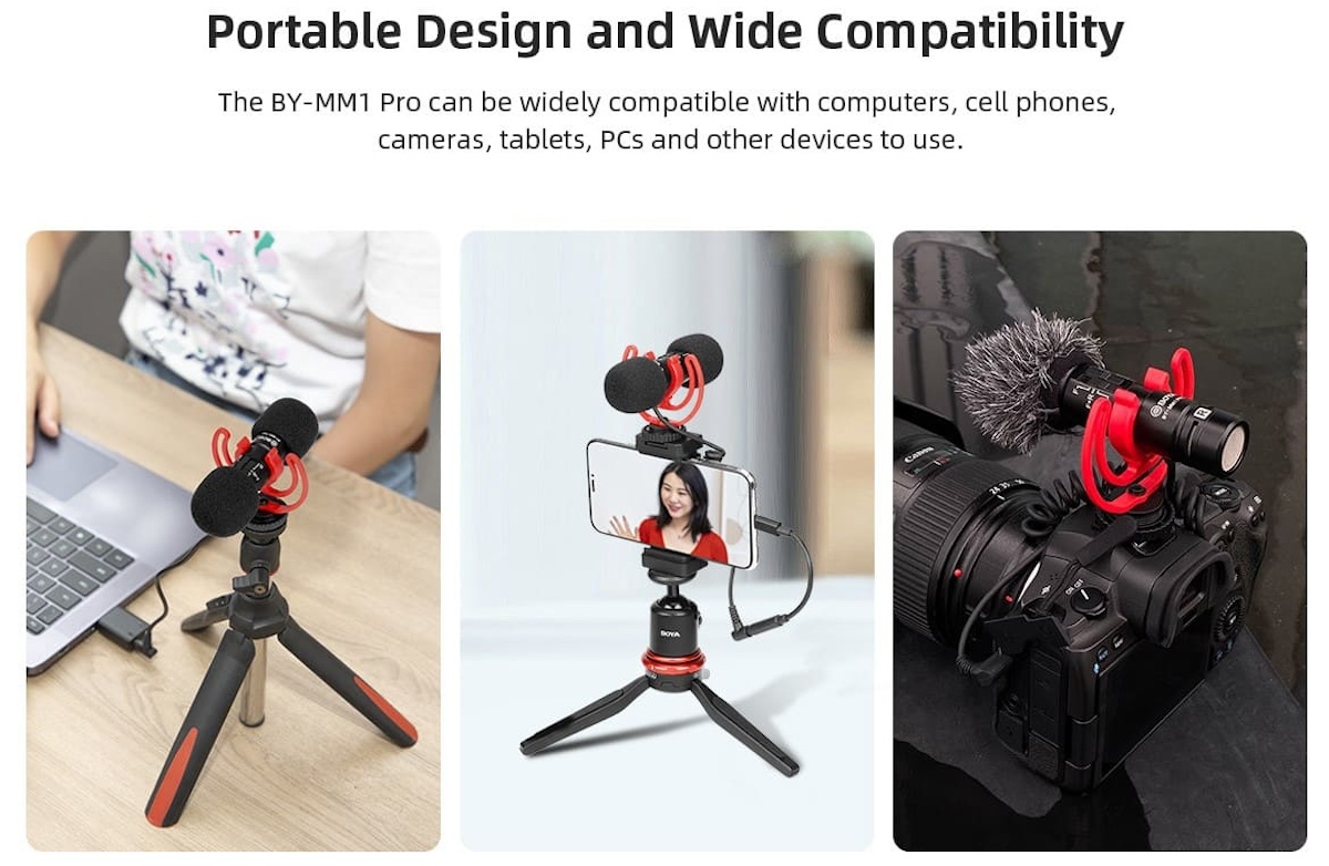 Microfono A Fucile BOYA By-MM1 PRO Per Fotocamera E IPhone - Doppia Capsula Direzionale - Foto 2