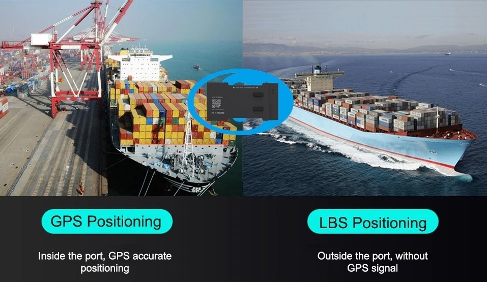 GPS tracking device - container tracker with 3800mAh battery + IP66 ...