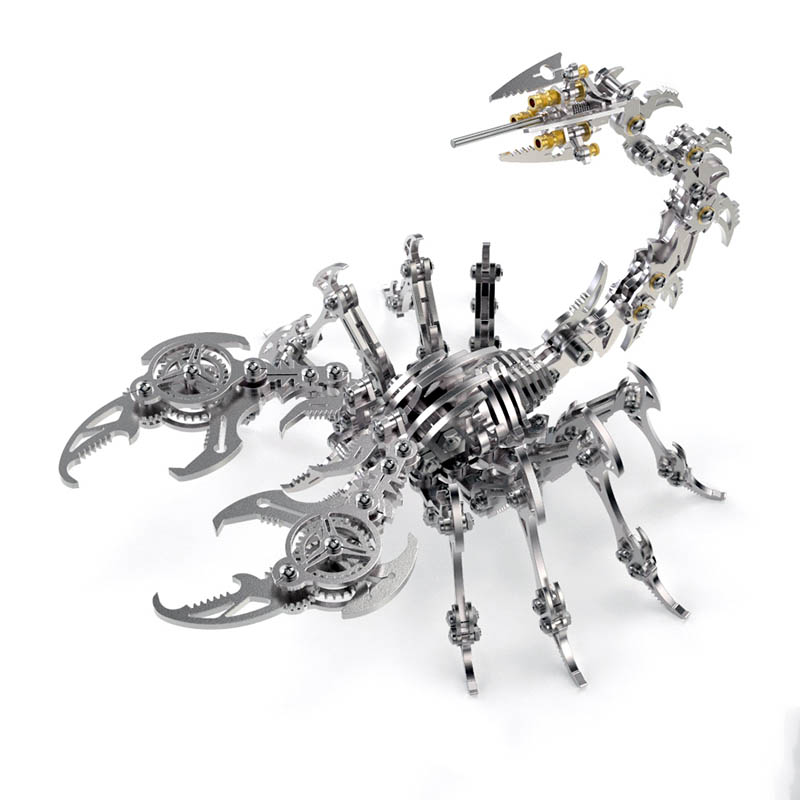 3D metal puzzle - stainless steel puzzle - SCORPIO | Cool Mania