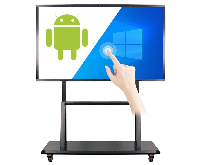インタラクティブホワイトボード - Smart Board Wifiタッチスクリーン Android Windows 4K対応 - 65インチ