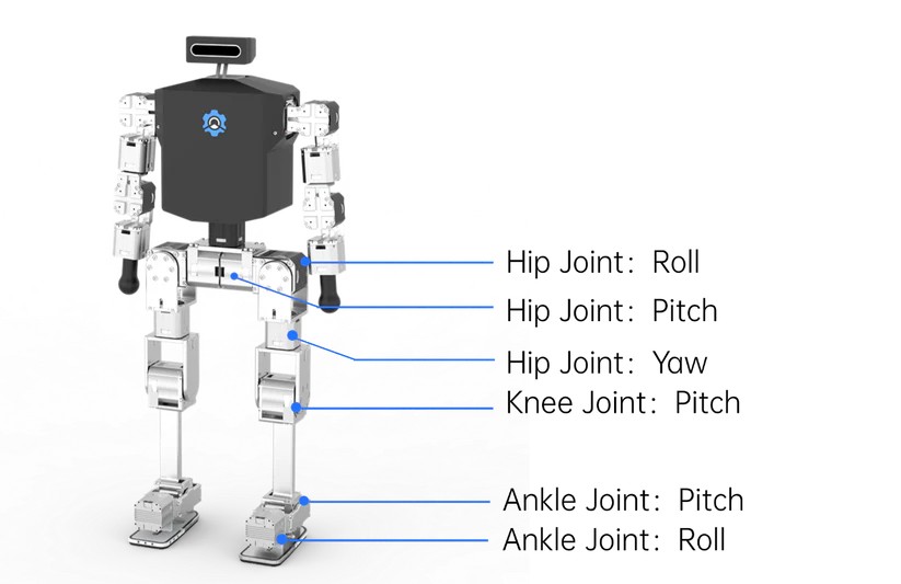 ヒューマノイドロボット - 高速ミニHi 27 DOF（自由度） - 89cm | Cool