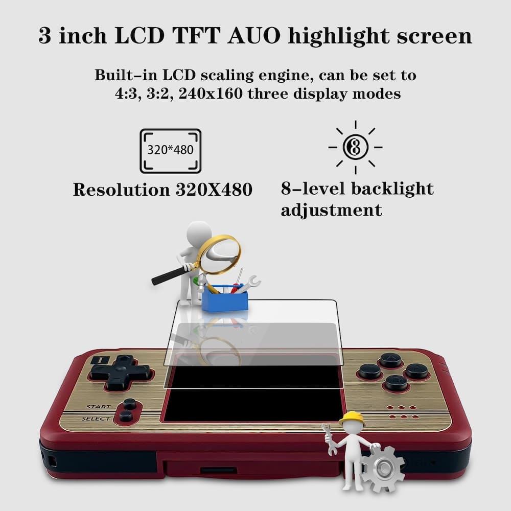テレビ用子供用ハンドヘルドゲームコンソール - ミニキッズポータブル