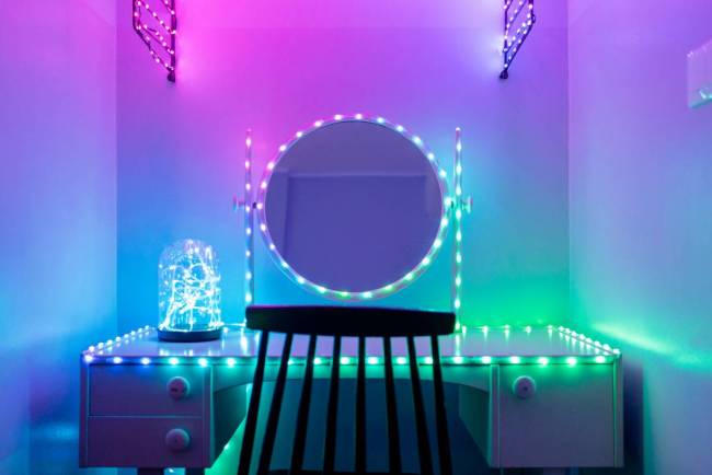 プログラム可能なLEDストリップ照明3m-きらきらとドット-60個のRGB+BT