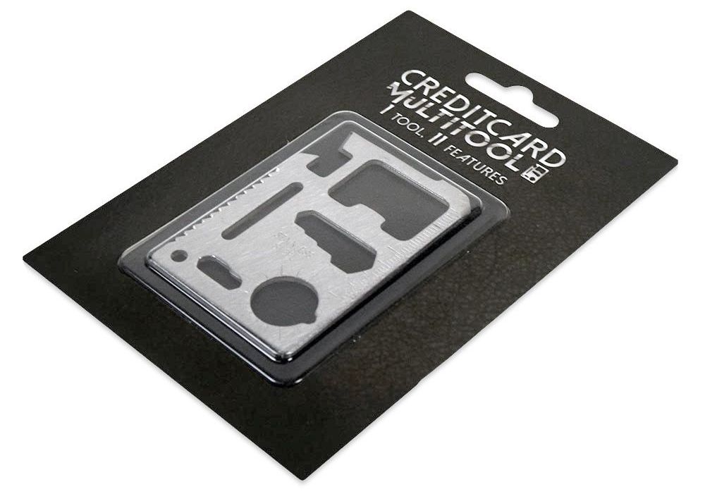 ウォレット用クレジットカード マルチツール - サバイバル 11 in 1