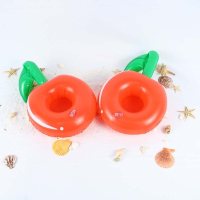 Mini inflatable for cups as a pool holder - Cherry | Cool Mania
