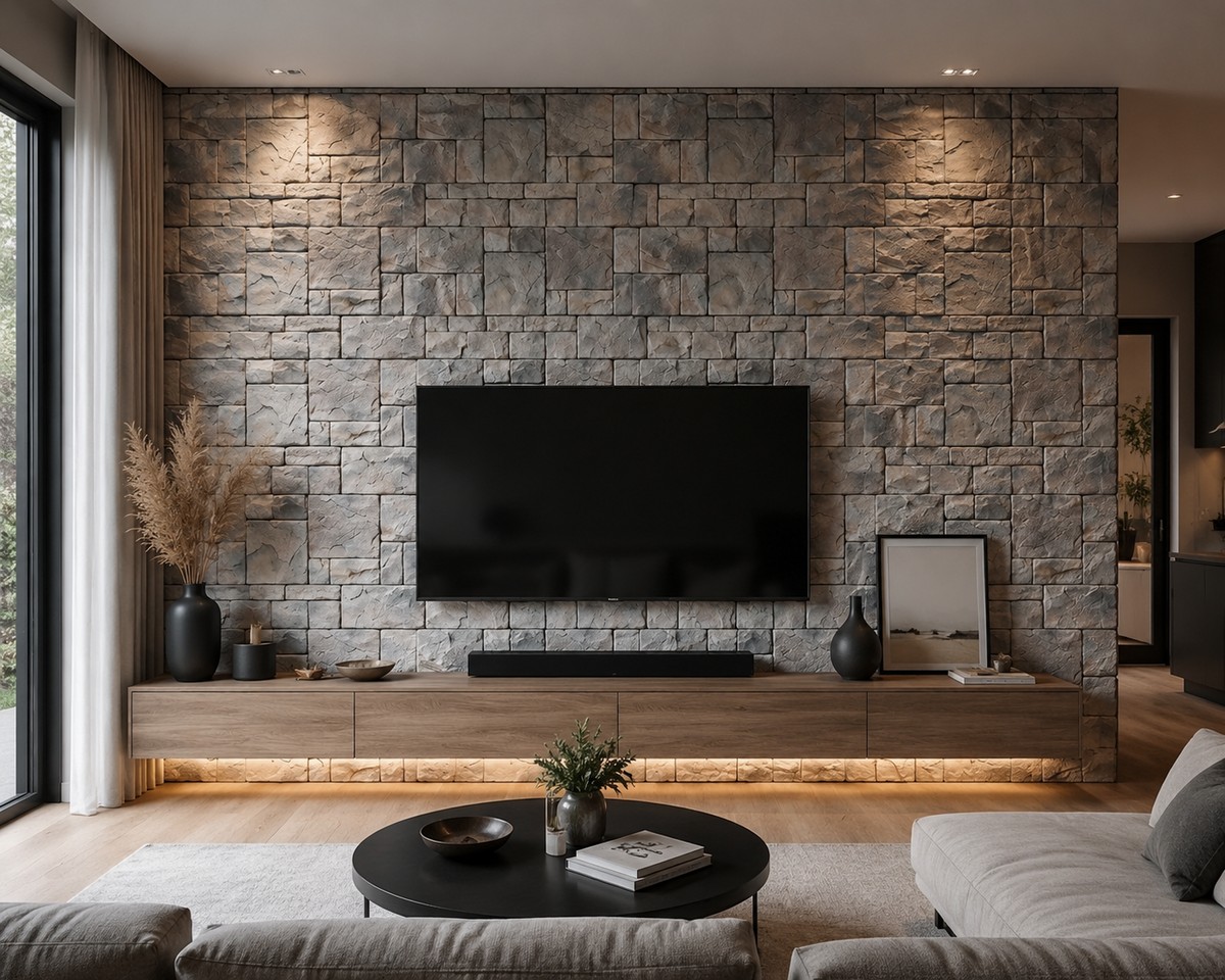 立体・オブジェ MEOTOIWA ~wall panel~ PU Stone Wall Panels - 3D Interior Wall Cladding - ZOVA | Cool Mania