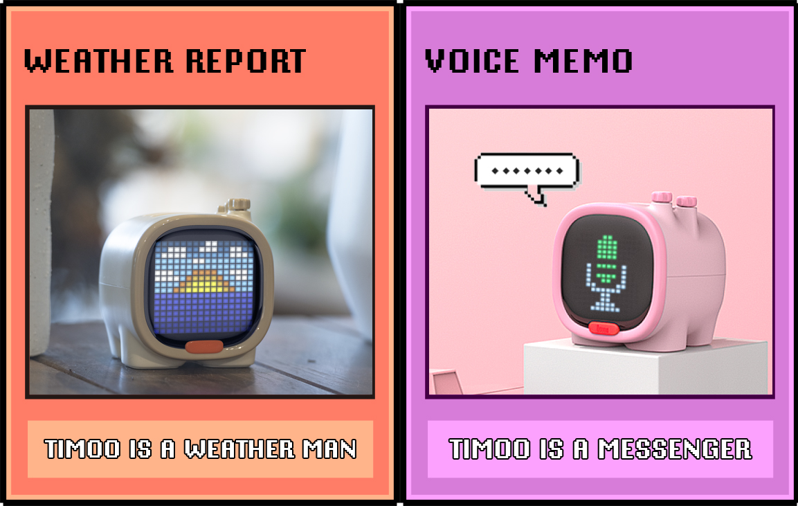 Divoom TIMOO 256 RGB - 6W audio speaker with iOS and Android