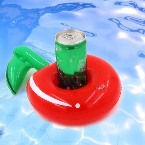 Mini inflatable for cups as a pool holder - Cherry | Cool Mania
