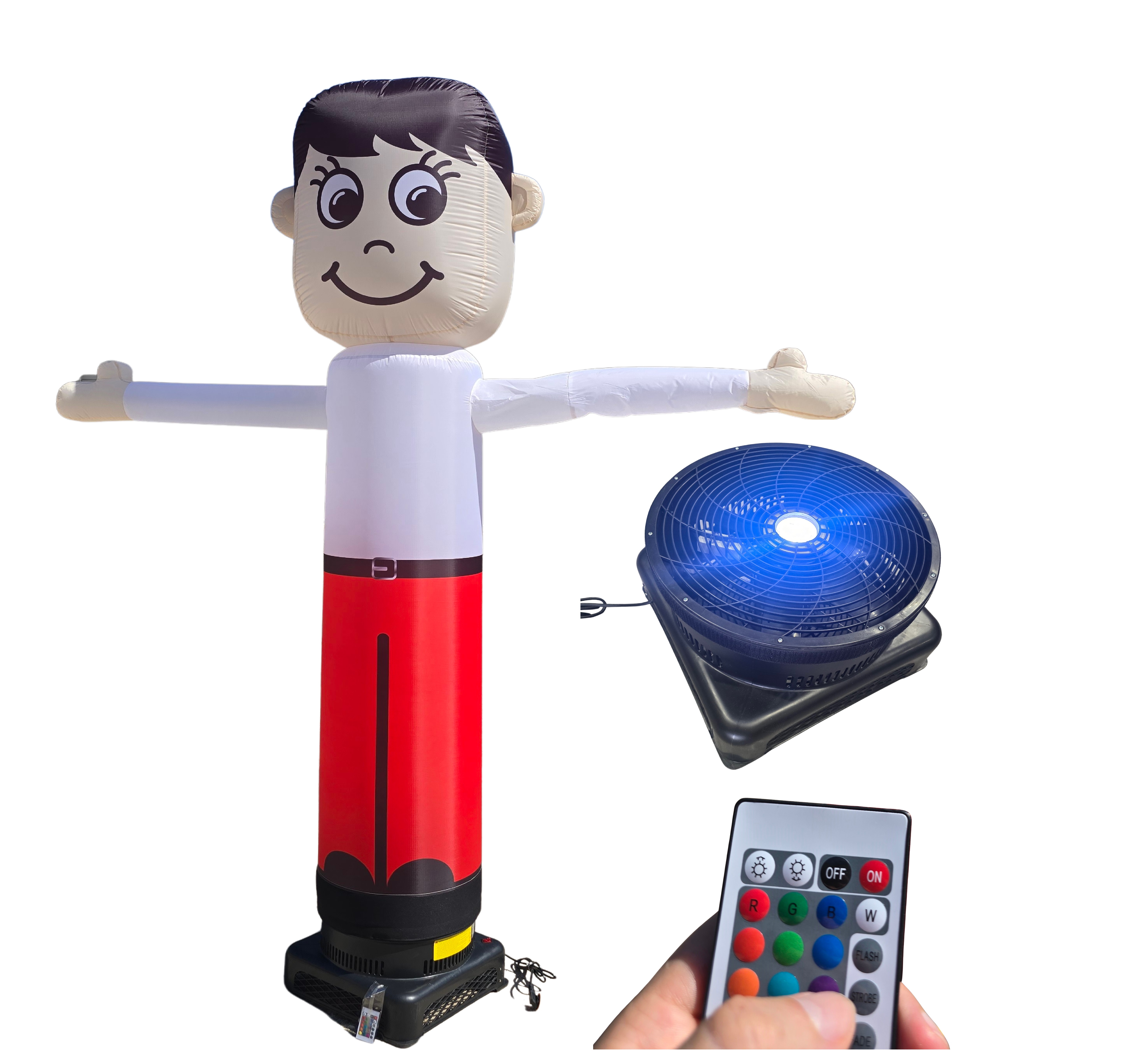 Inflatable figure blow up air dancer - Universal attention catcher ...