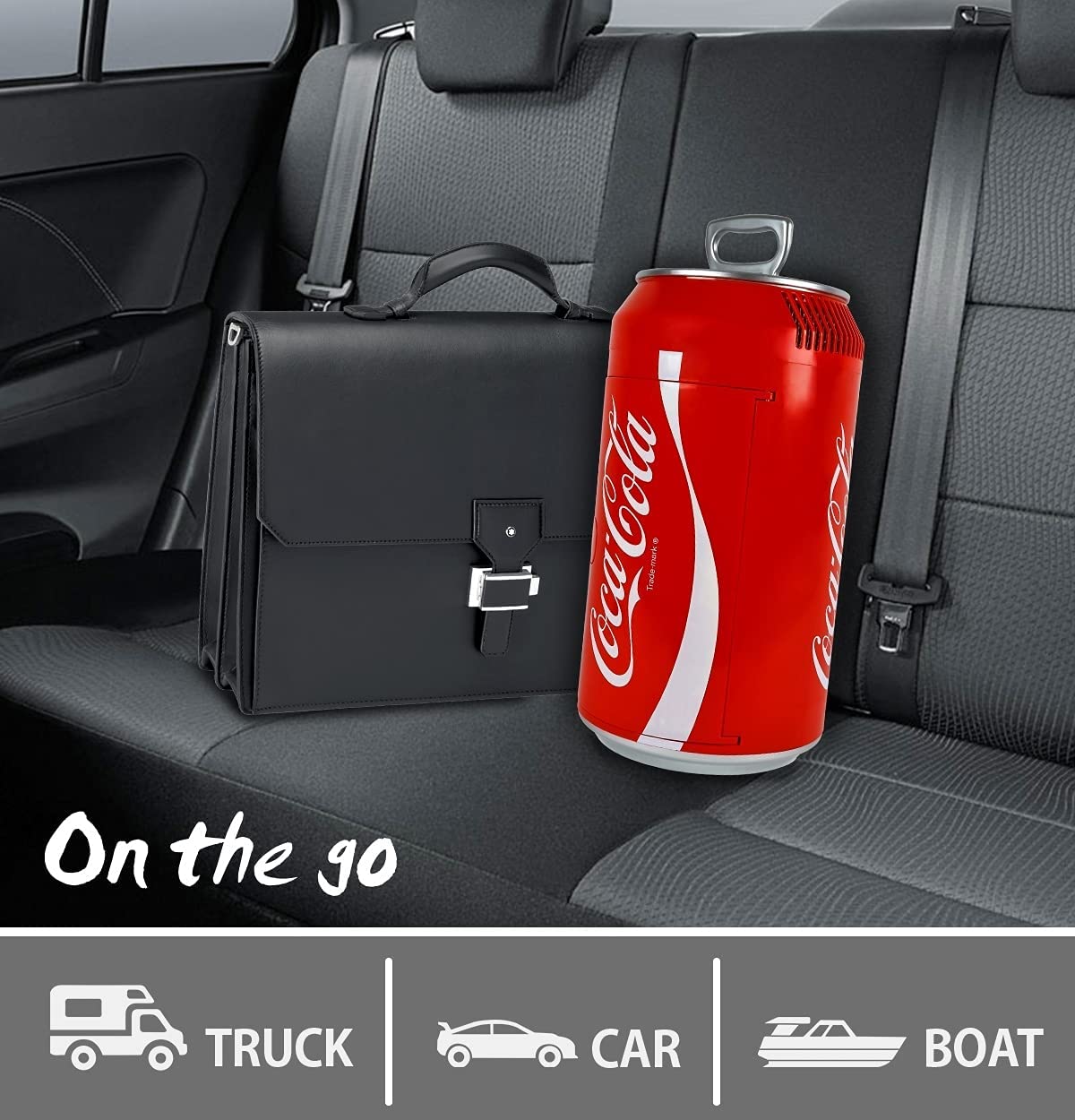 ミニ缶冷蔵庫コカコーラ-11L/12缶用ポータブル冷蔵庫 | Cool Mania