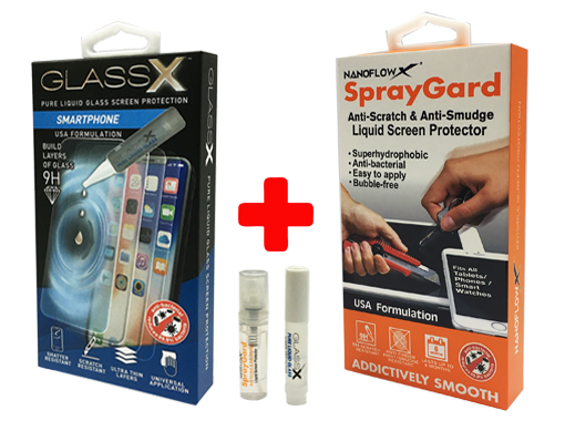Invisible protection for Smartphone - Set 2 in 1 Nano GlassX ...