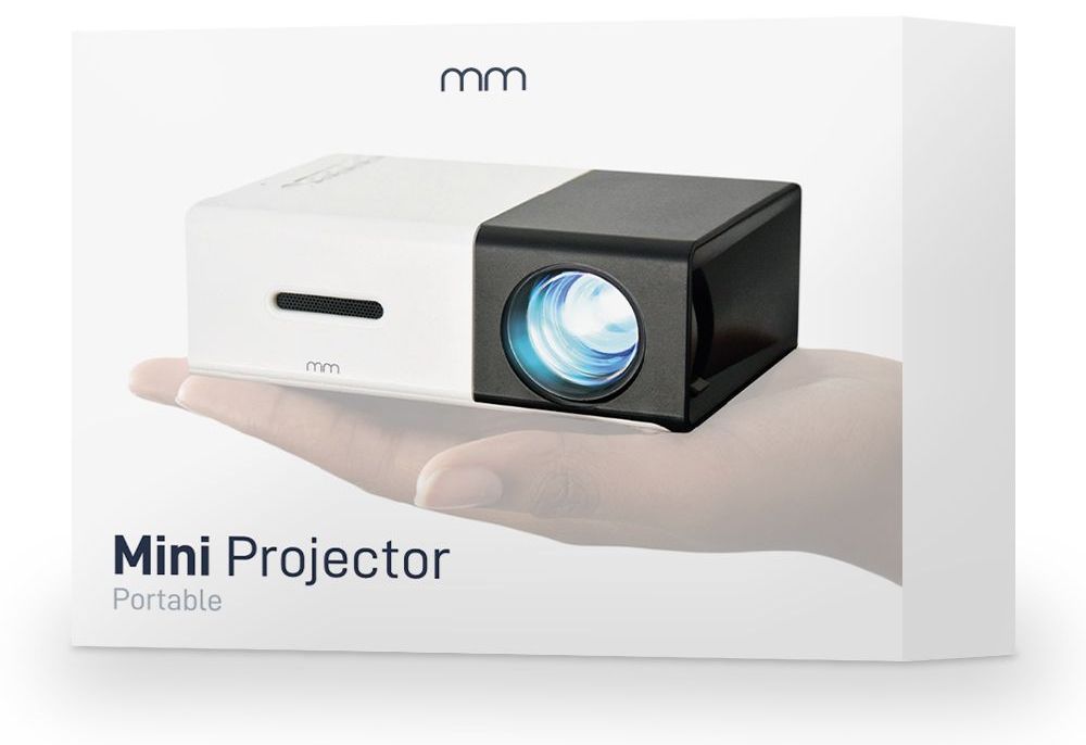 Pocket mini projector with FULL HD + HDMI + Micro SD + USB