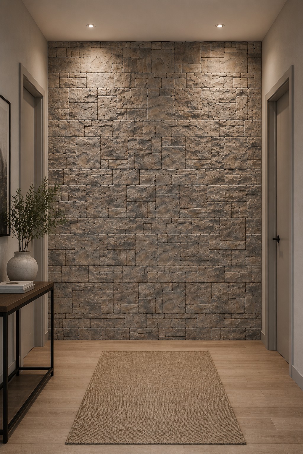 PU Stone Wall Panels - 3D Interior Wall Cladding - ZOVA | Cool Mania