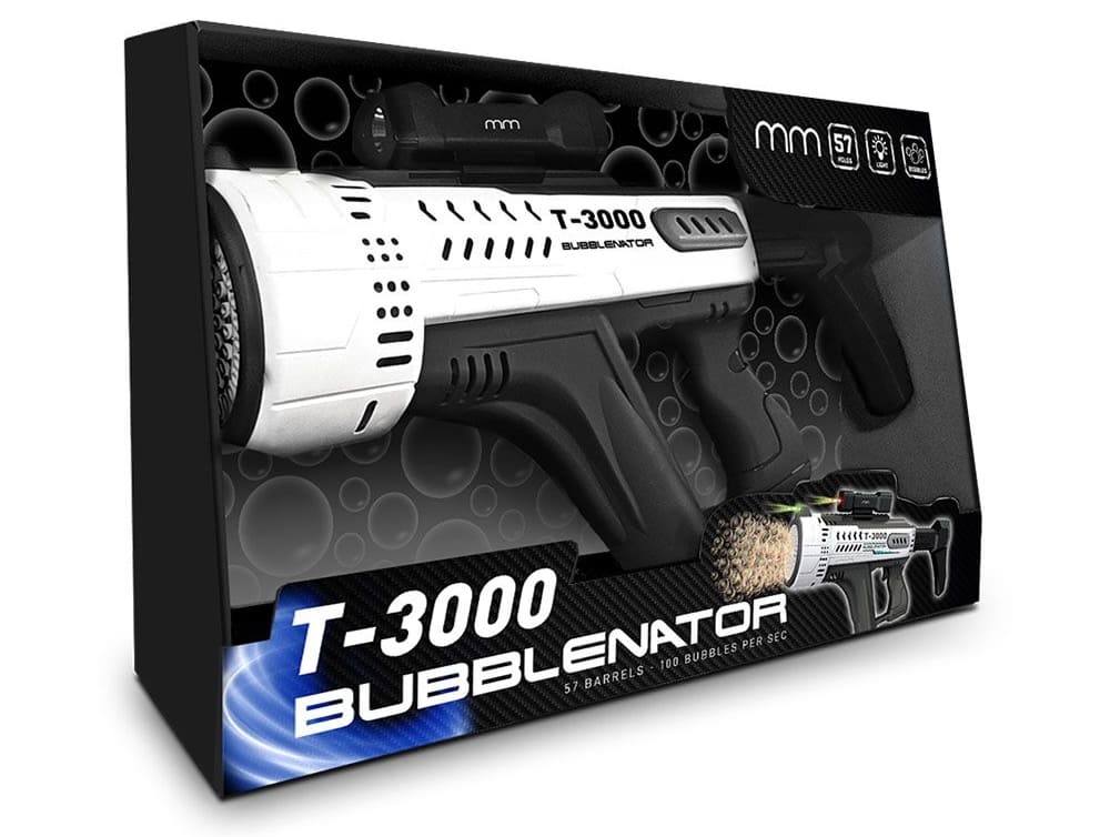 LEDライト付き電動バブルガンマシン - バブルガン T-3000 Bubblenator
