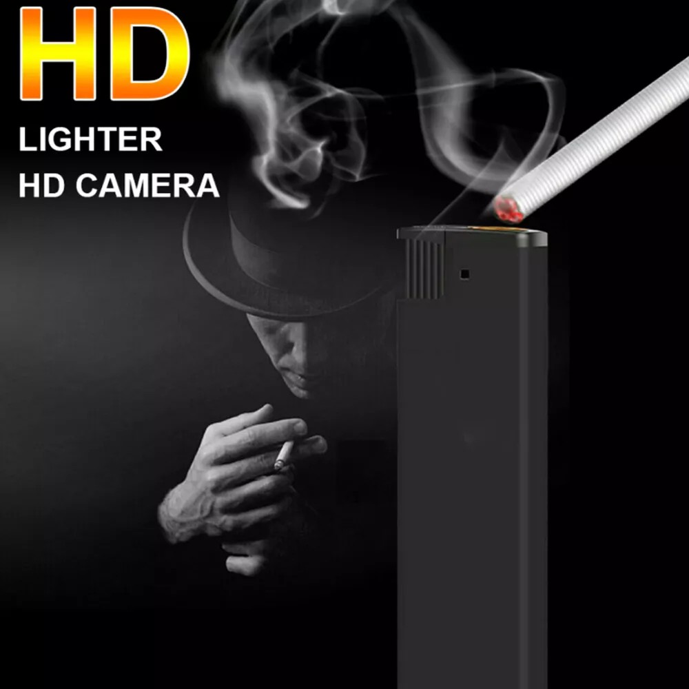 cigarette lighter wifi Lighter camera spy - Hidden cam in lighter with FULL HD + WiFi (app on  mobile phone)