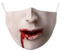 VAMPIRE - Ochranné rúško tváre 100% polyester