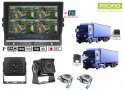 Set camera cu inregistrare - monitor HD 7"+ Camera cu 11 LED IR + camera cu unghi larg MINI AHD 720P