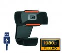 Webcam FULL HD 1080p - USB 2.0 med universalholder