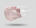 Exclusive mask 100% silk luxury design - Pink