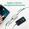 Portable charger SuperMini Power Bank 10000 mAh - USB-A + USB-C