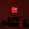 3D святлодыёдныя шыльды на сцяну для інтэр'еру - Babe cave 50 см