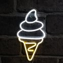 LED πινακίδα ICE CREAM για διαφήμιση