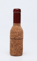 ปุ่ม USB ตลก - ขวดไวน์ทำจากไม้ก๊อก