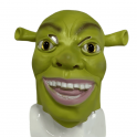 Shrek ansigtsmaske - til børn og voksne til Halloween eller karneval