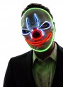 Strašna klovnova maska z LED - Jokerjem