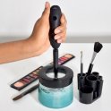 Make-up-Pinselreiniger - elektrisches Set mit 8 Haltern